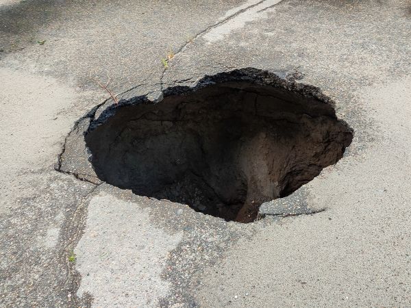 Sinkhole Repair in Castle Rock