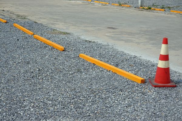 Parking Lot Gravel Repair in Castle Rock